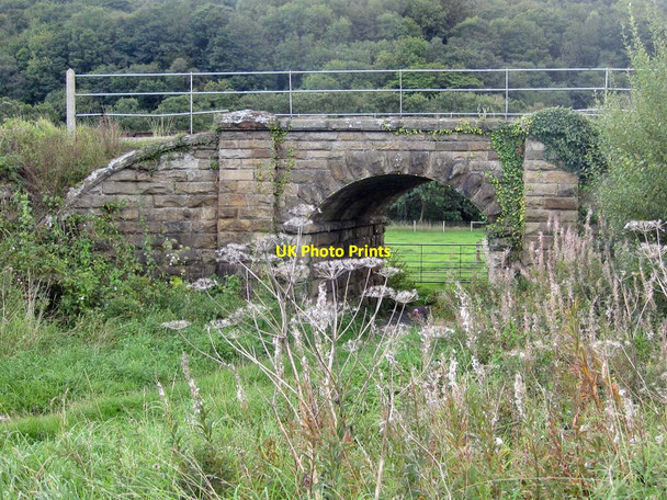 Photo 6"x4" Field access under the North Yorks Moors Railway Esk Valley c2011