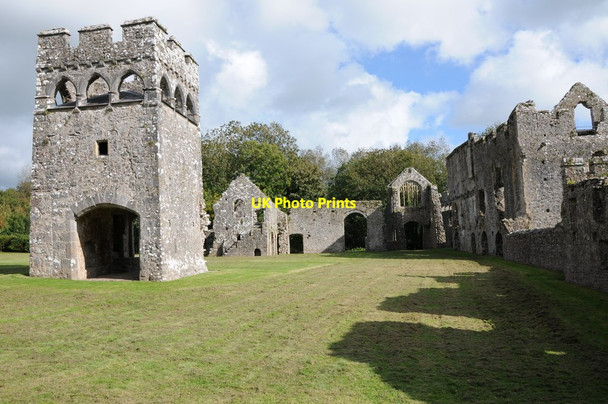 Photo 6"x4" Lamphey Bishop's Palace Lamphey c2011