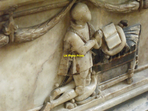 Photo 6"x4" Carving on Tomb of 1st Earl of Rutland, Bottesford Church Bottesford\/SK8038 c2011