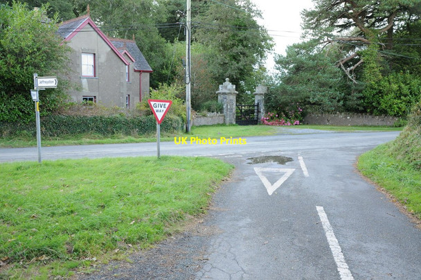 Photo 6"x4" Road junction at Lanesend Lanesend c2011