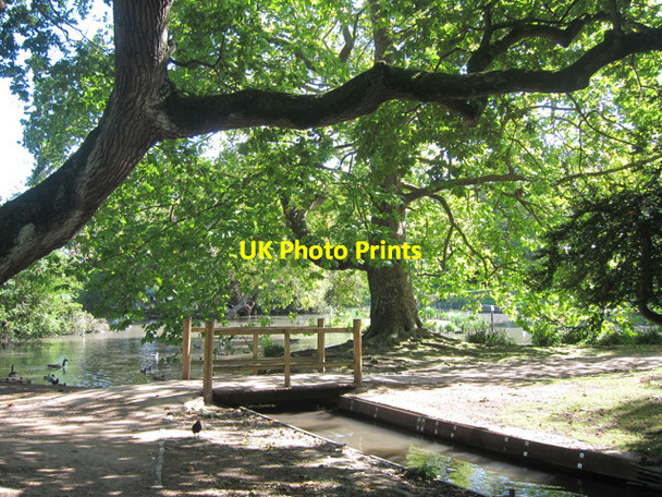 Photo 6"x4" Bridge at Hampden Park Eastbourne\/TQ5900 c2011