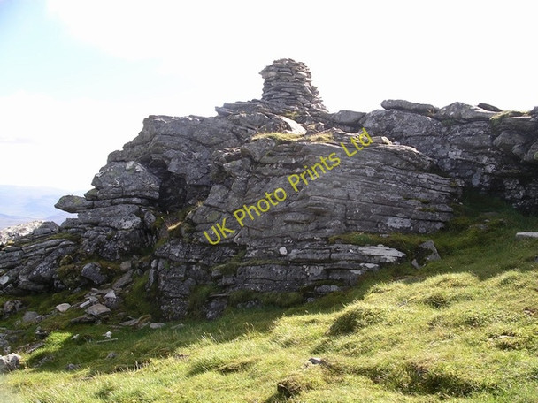 Photo 6"x4" Summit cairn, An Coileachan An Coileachan c2005