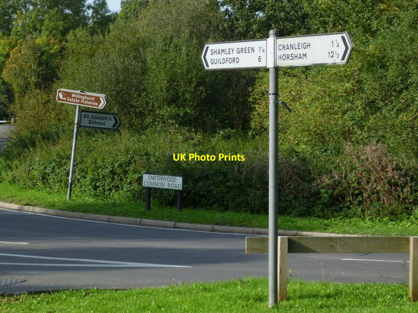 Photo 6"x4" The west end of Smithwood Common Road Rowly c2011