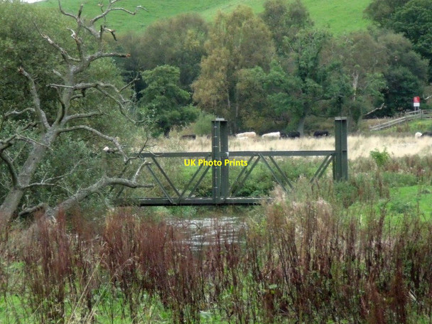 Photo 6"x4" Footbridge over the River Churnet Basford Green c2011