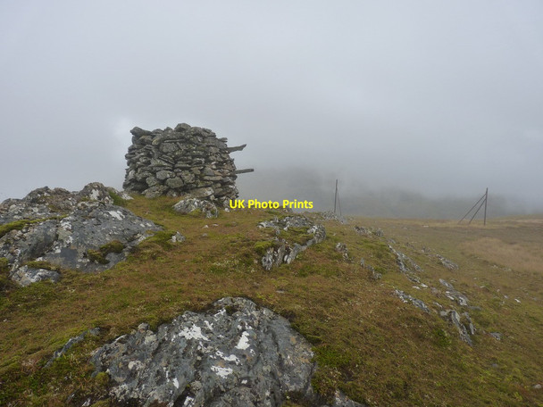 Photo 6"x4" Lower cairn of Carn a' Choire Ghairbh Carn a' Choire Ghairbh c2011