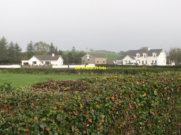 Photo 6"x4" Houses north of the A25 at Tullymurry Clough\/J4040 c2011