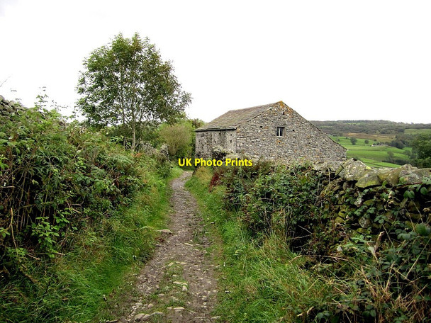 Photo 6"x4" Barn by White Stone Lane near Wharfe Wharfe c2011
