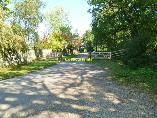 Photo 6"x4" Bank, cattlegrid Bank\/SU2807 c2011