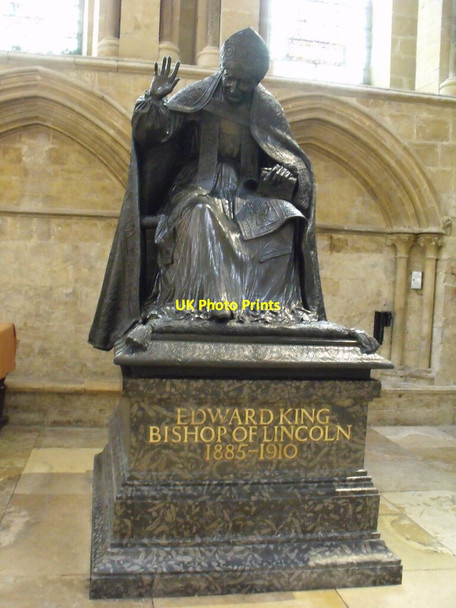 Photo 6"x4" Edward King, Bishop of Lincoln, Lincoln Cathedral Lincoln c2011
