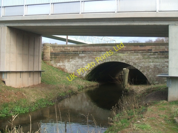 Photo 6"x4" Bridges over the Black Brook Weeford c2007
