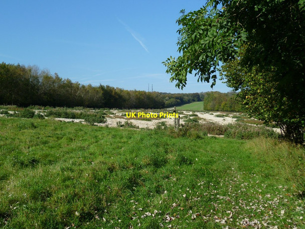 Photo 6"x4" Signpost for bridleway Madehurst c2011