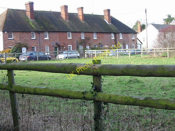 Photo 6"x4" Row of houses on The Street, Bishopsbourne Bishopsbourne c2007