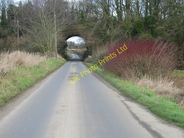 Photo 6"x4" Bridge of dismantled railway line. Bridge\/TR1854 c2007