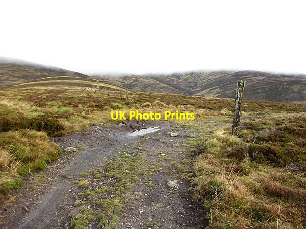 Photo 6"x4" Track on Craigthran Rottal c2011