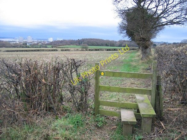 Photo 6"x4" Stile on the Footpath between Flint and Bagillt Flint\/Y Fflint c2007