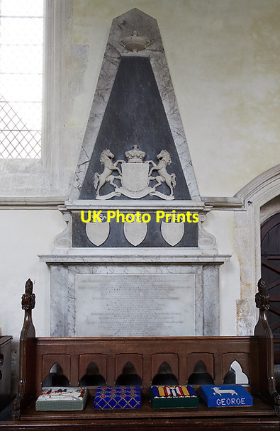 Photo 6"x4" Monument to Lord Feversham - St Laurence's church, Downton Downton\/SU1821 c2011