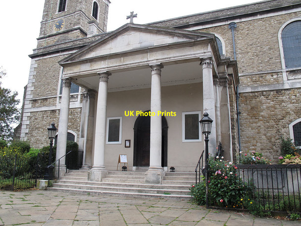 Photo 6"x4" Church of St Mary the Virgin - entrance Catford\/TQ3873 c2011