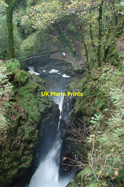 Photo 6"x4" A view down Aira Force Dockray\/NY3921 c2011