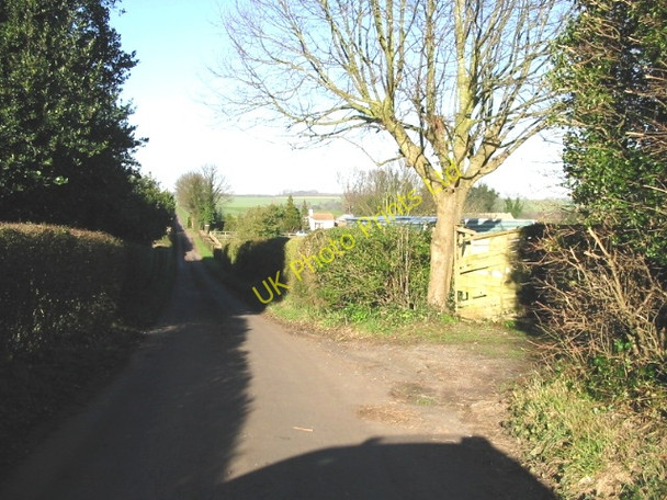 Photo 6"x4" Looking NW along Northbourne Road East Studdal c2007