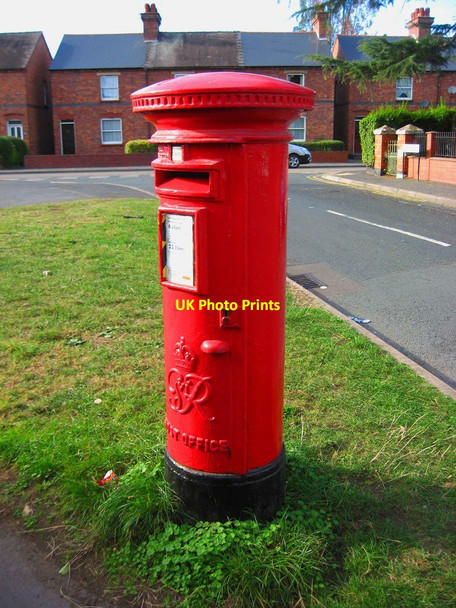 Photo 6"x4" George VI postbox, Manor Road, Stourport-on-Severn Stourport-on-Severn c2011