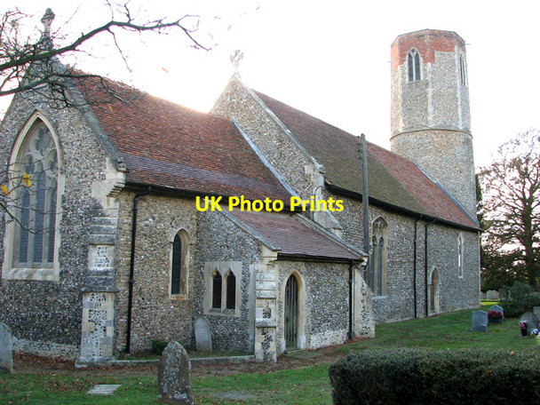 Photo 6"x4" St Andrew's church in Hasketon Woodbridge\/TM2649 c2011