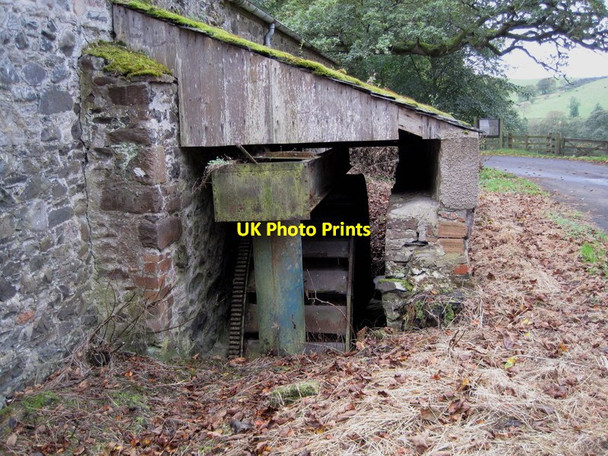 Photo 6"x4" Waterwheel at Broughton Place farm Broughton\/NT1136 c2011