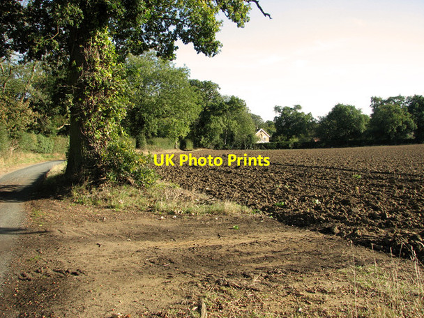 Photo 6"x4" View towards Rosery Farm, Great Bealings Woodbridge\/TM2649 c2011