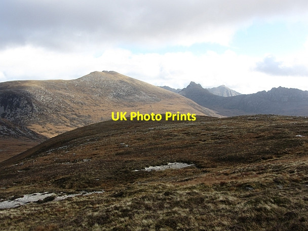 Photo 6"x4" East ridge of Beinn Tarsuinn Beinn Tarsuinn\/NR9244 c2011