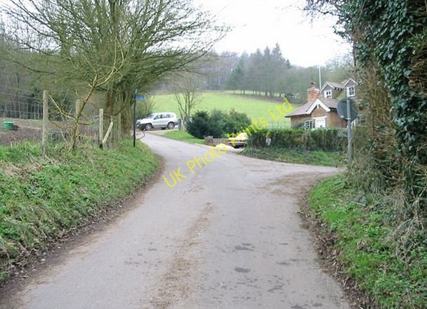 Photo 6"x4" Pett Bottom Road junction near Lynsore Court Bossingham c2007