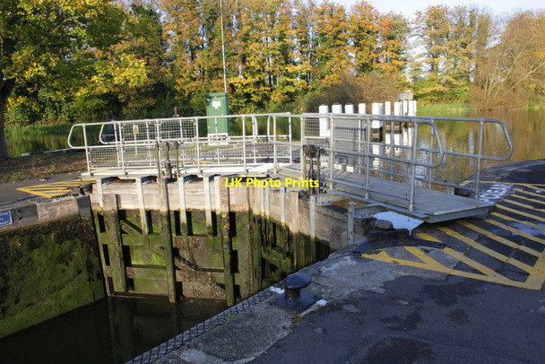 Photo 6"x4" Abingdon Lock Abingdon c2011