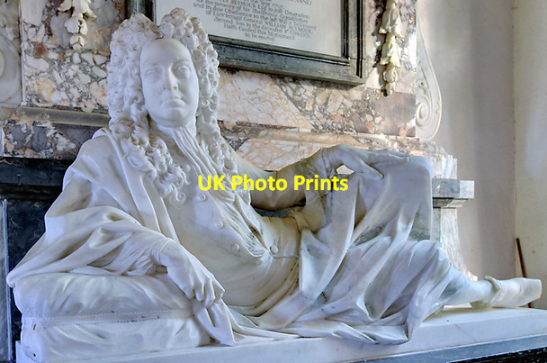 Photo 6"x4" Monument to Sir Edward Seymour - All Saints church, Maiden Bradley (detail 1) Maiden Bradley c2011