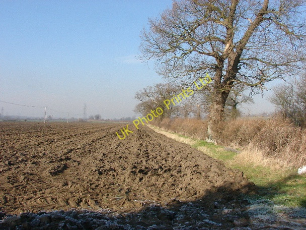 Photo 6"x4" Ploughed field Southend\/SP5801 c2007