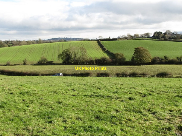 Photo 6"x4" Croplands on drumlins south of the A25 Milltown\/J1436 c2011
