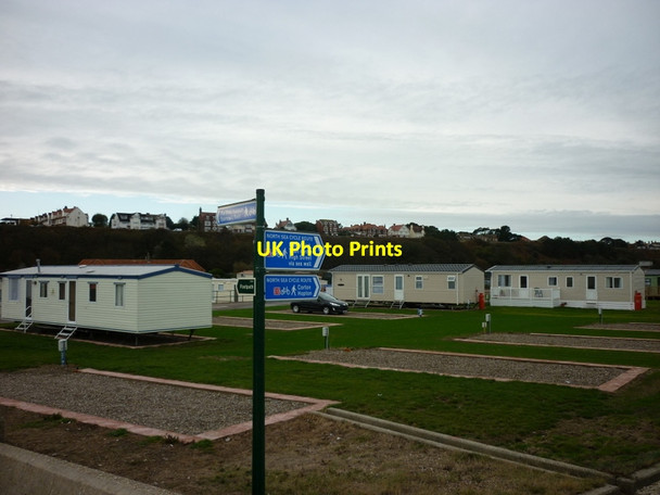 Photo 6"x4" Caravans at Lowestoft Denes Lowestoft c2011