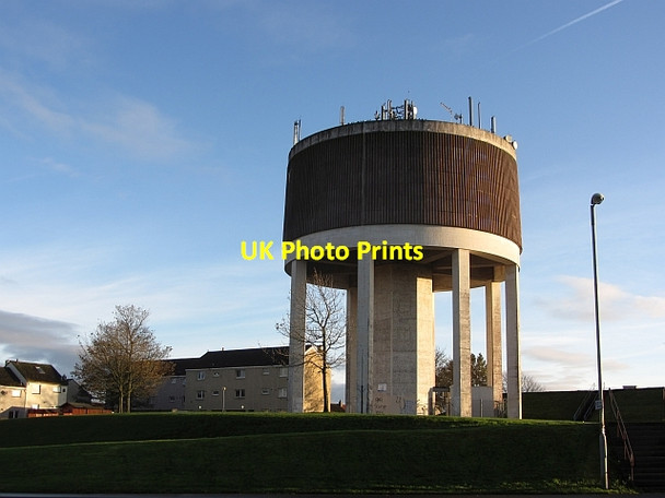 Photo 6"x4" Water tower, Lanark Lanark c2011