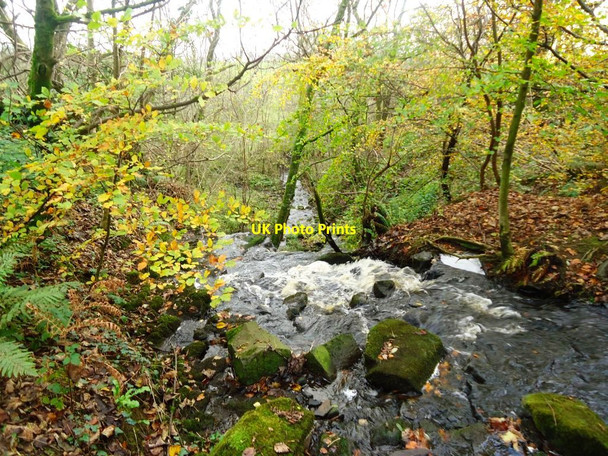 Photo 6"x4" Blairskaith, waterfall Blairskaith c2011