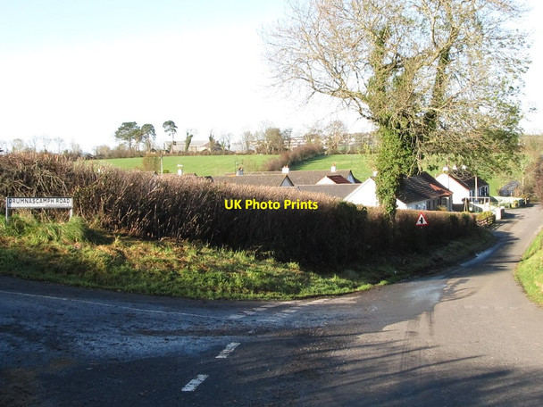 Photo 6"x4" The junction of Drumnascamph and Cavan Roads Rathfriland c2011