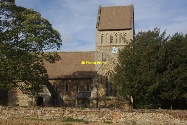 Photo 6"x4" Castle Rising Church Castle Rising c2011