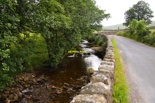Photo 6"x4" Cliff Beck next to the B6270 Muker c2011