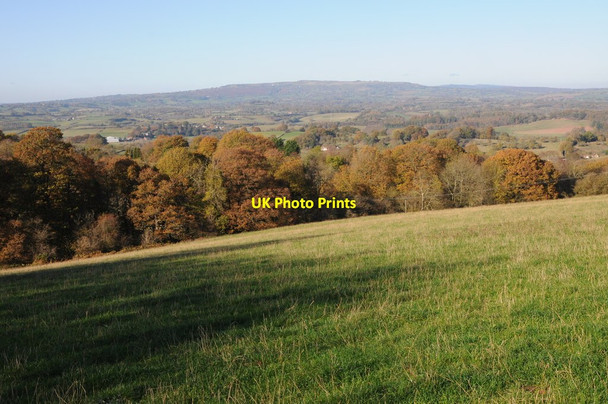Photo 6"x4" View to Titterstone Clee Hill Highwood\/SO6566 c2011