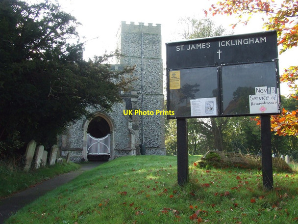 Photo 6"x4" St James Icklingham Icklingham c2011