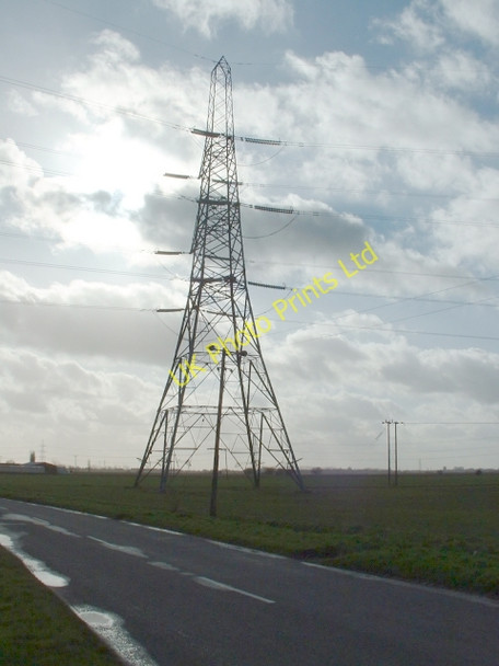 Photo 6"x4" Pylon, Walpole St  Peter Walpole St Peter c2007