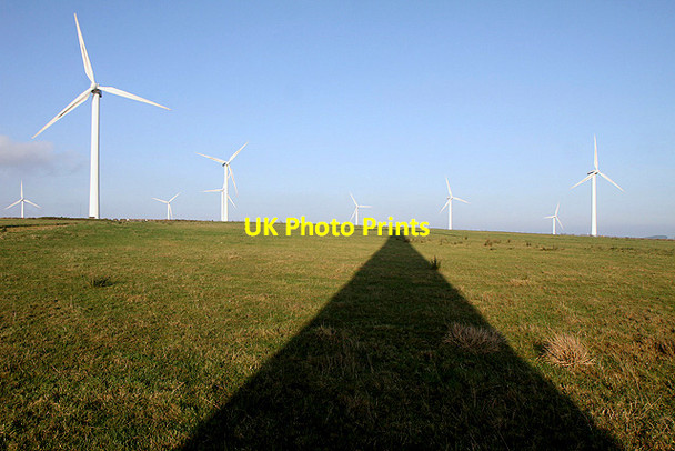 Photo 6"x4" Dun Law Wind Farm Gilston\/NT4456 c2011