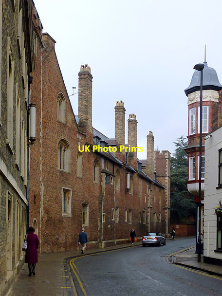 Photo 6"x4" Silver Street on a dull day in Cambridge Cambridge\/TL4658 c2011