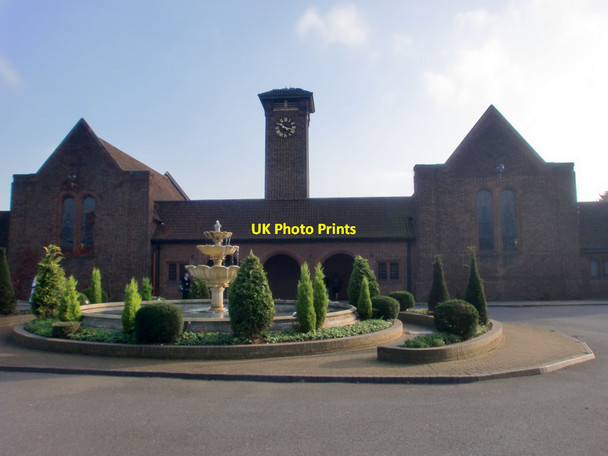 Photo 6"x4" Enfield Crematorium, Great Cambridge Road, Enfield Enfield\/TQ3396 c2011