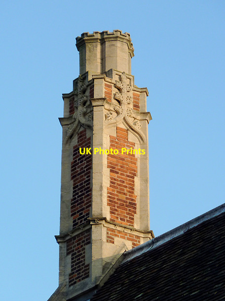 Photo 6"x4" Chimney stack on the Dining Hall at Peterhouse, Cambridge Cambridge\/TL4658 c2011