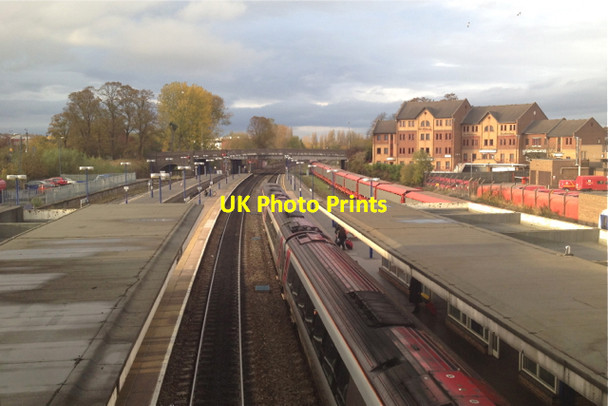 Photo 6"x4" North from Banbury station footbridge Banbury\/SP4540 c2011