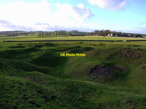 Photo 6"x4" Downhill Quarries Halton Shields c2011