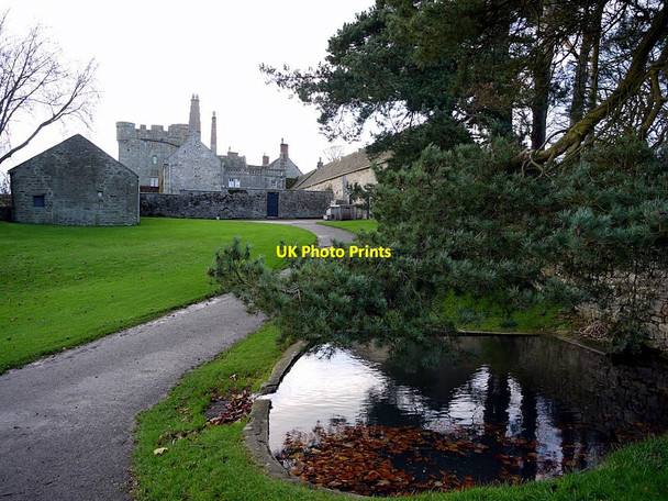 Photo 6"x4" Pond east of Halton Castle Halton\/NY9967 c2011