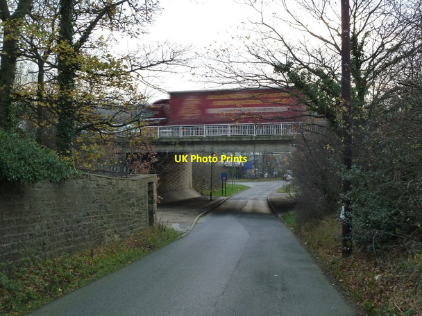 Photo 6"x4" M1 motorway bridge over Grange Lane Blackburn\/SK3892 c2011